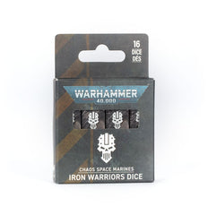 Iron Warriors Dice – Warhammer 40K Faction Dice | Gamers Paradise