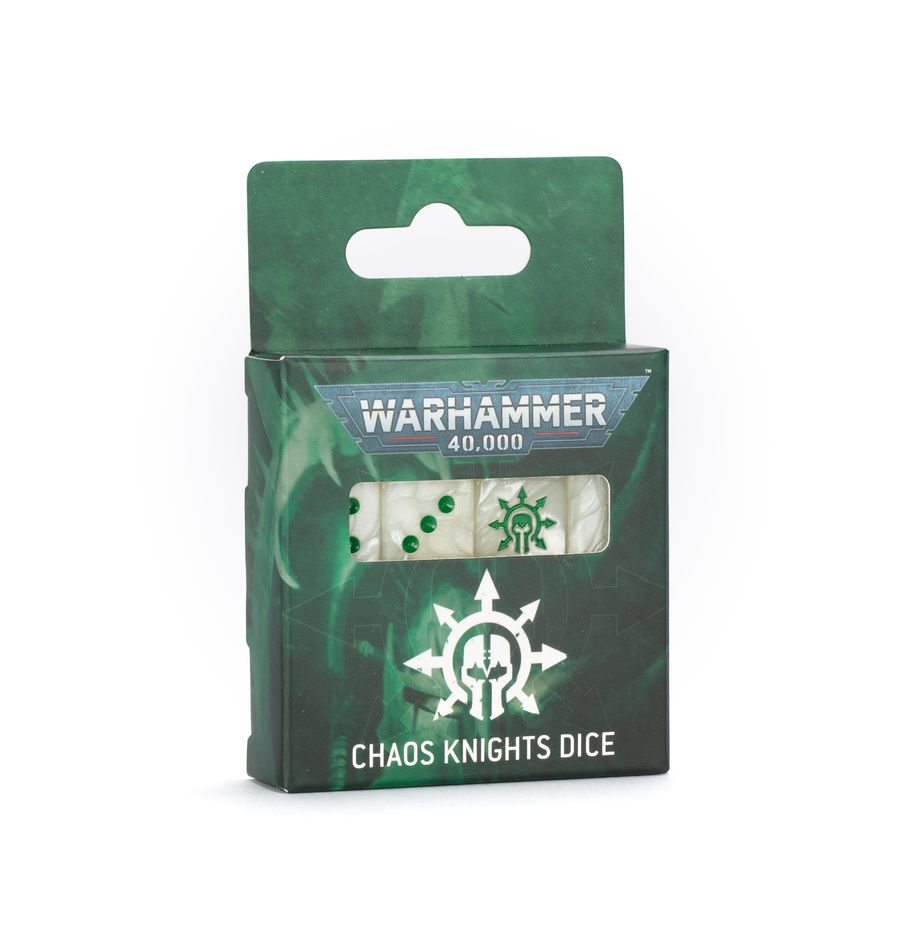 WARHAMMER 40k: Chaos Knights Dice | Gamers Paradise