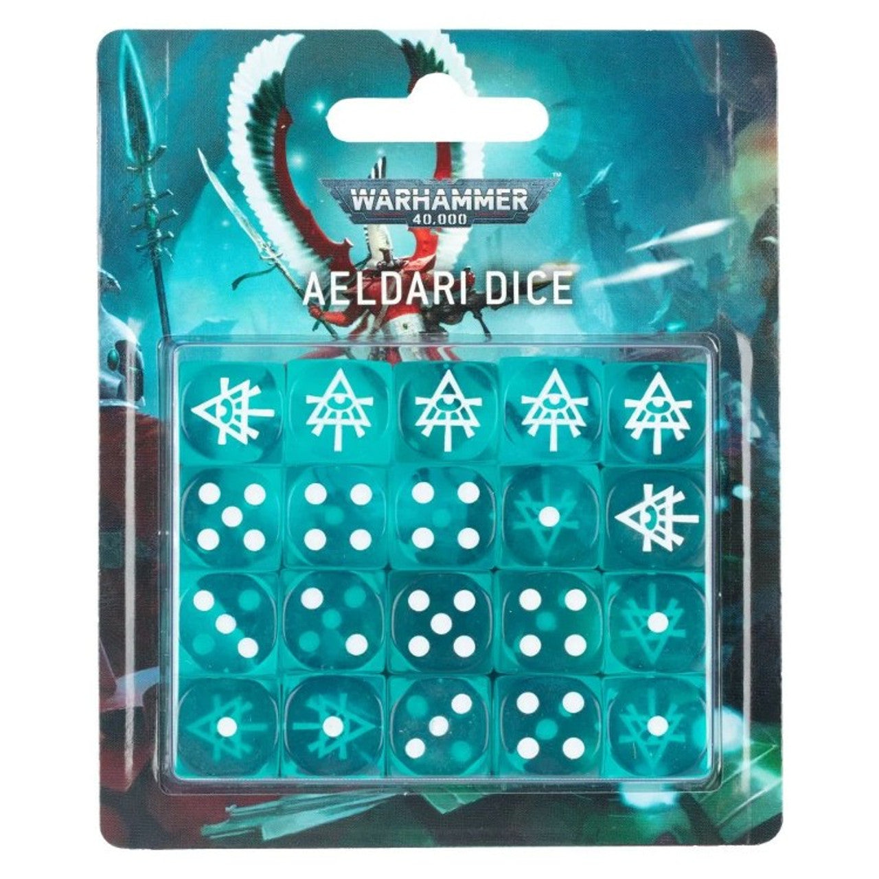 Warhammer 40K: Aeldari Dice Set | Gamers Paradise