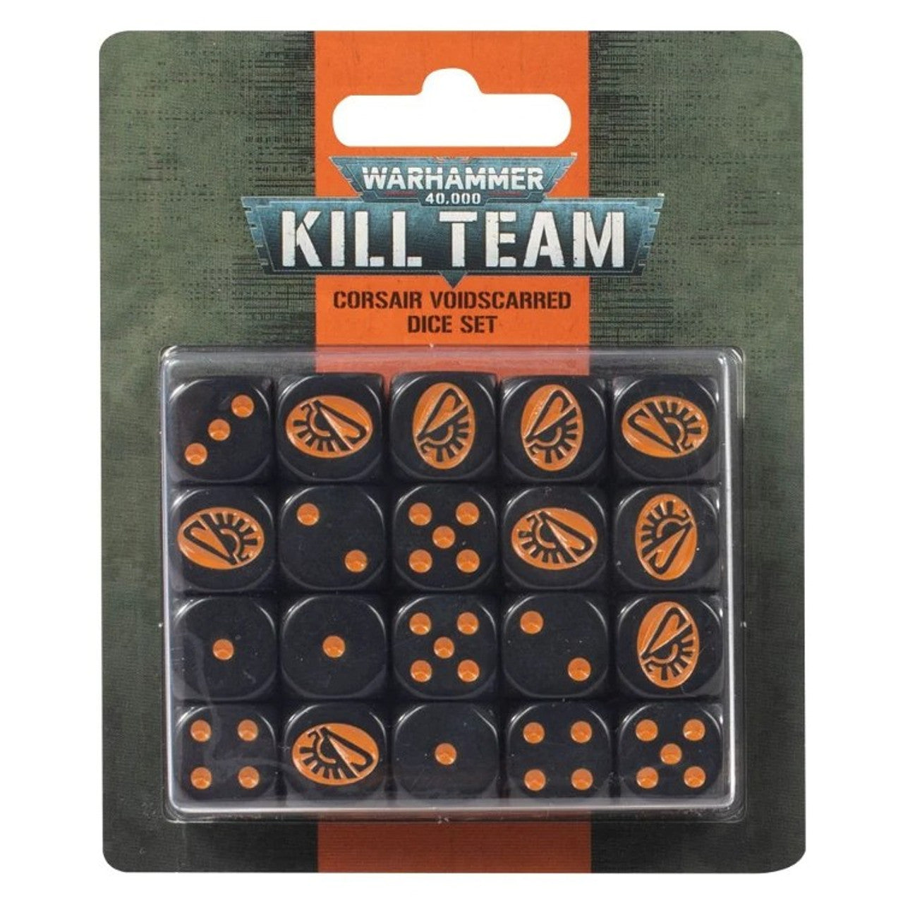 Warhammer 40K Kill Team: Corsair Voidscarred Dice Set | Gamers Paradise