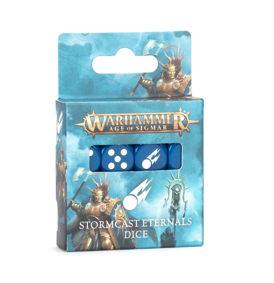 Warhammer 40K: Stormcast Eternals Dice Set | Gamers Paradise