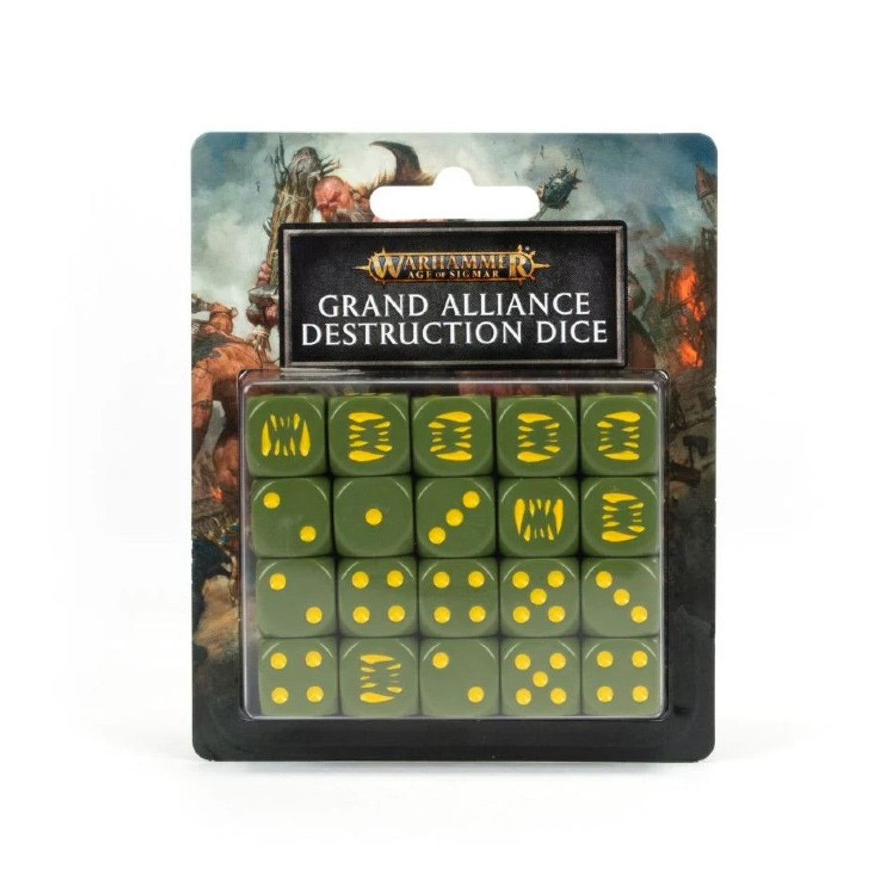 Warhammer Age of Sigmar: Grand Alliance Destruction Dice Set | Gamers Paradise
