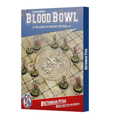 BLOOD BOWL: Bretonnian Pitch: Double-sided Pitch and Dugouts (PREORDER) | Gamers Paradise