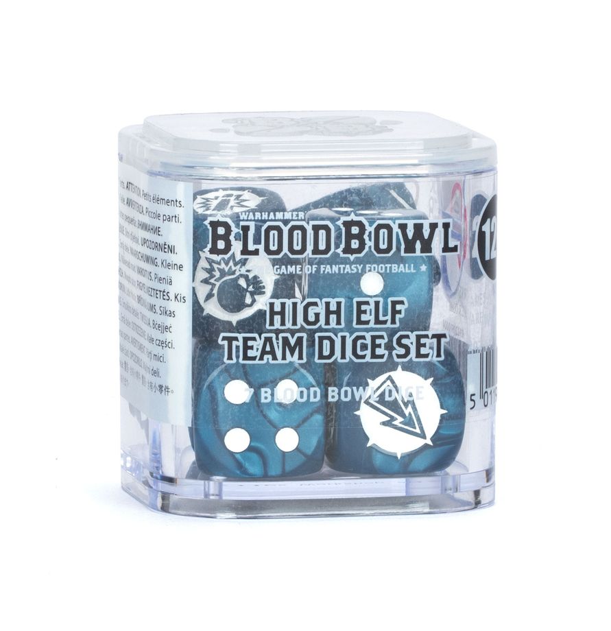 BLOOD BOWL: High Elf Team Dice Set | Gamers Paradise