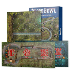 BLOOD BOWL: GNOME PITCH - DOUBLE SIDED PITCH & DUGOUTS | Gamers Paradise