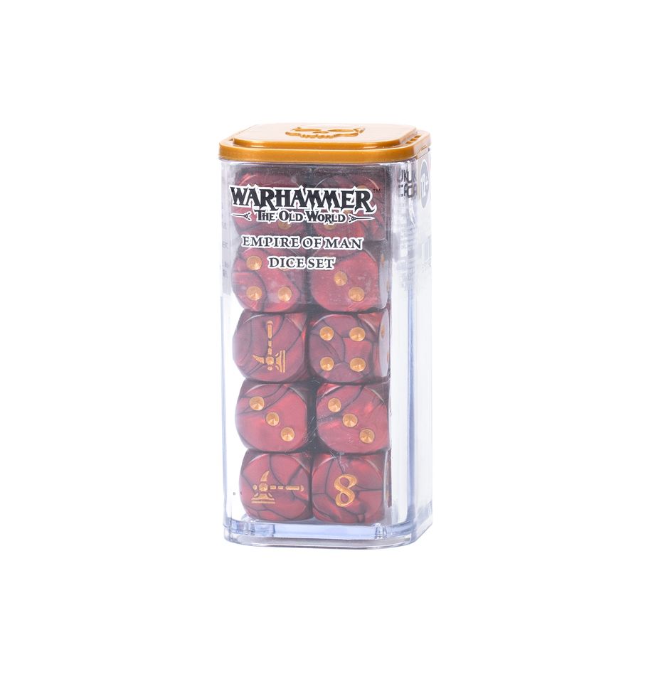 Warhammer The Old World: Empire of Man Dice Set | Gamers Paradise