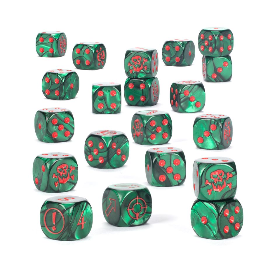 Warhammer The Old World: ORC & GOBLIN TRIBES DICE SET | Gamers Paradise