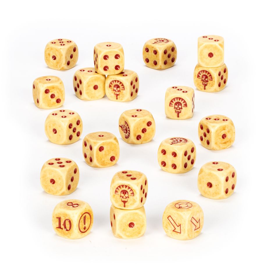 Warhammer The Old World: Tomb Kings Dice Set | Gamers Paradise