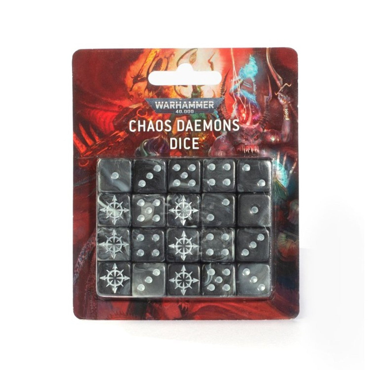 Warhammer 40K: Chaos Daemons Dice Set | Gamers Paradise