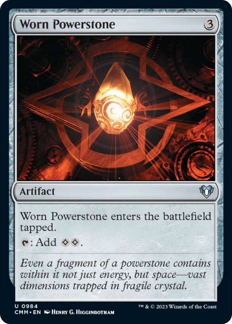 Worn Powerstone [Commander Masters] | Gamers Paradise