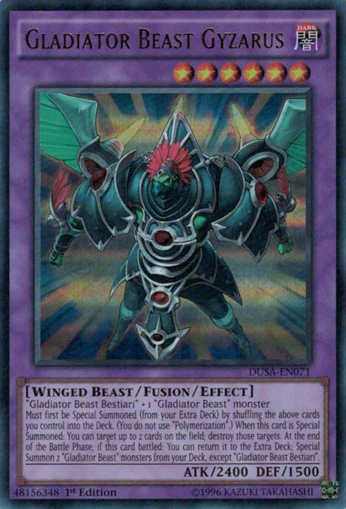 Gladiator Beast Gyzarus [DUSA-EN071] Ultra Rare | Gamers Paradise