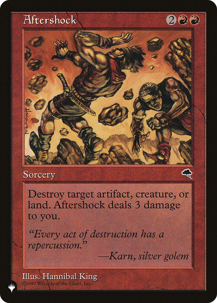 Aftershock [The List Reprints] | Gamers Paradise