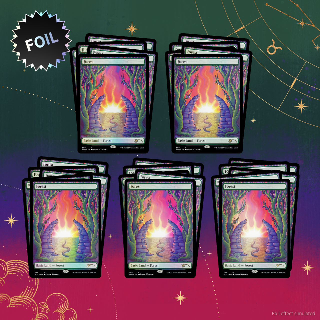 Secret Lair: Drop Series - The Astrology Lands (Taurus Bundle - Foil Edition) | Gamers Paradise