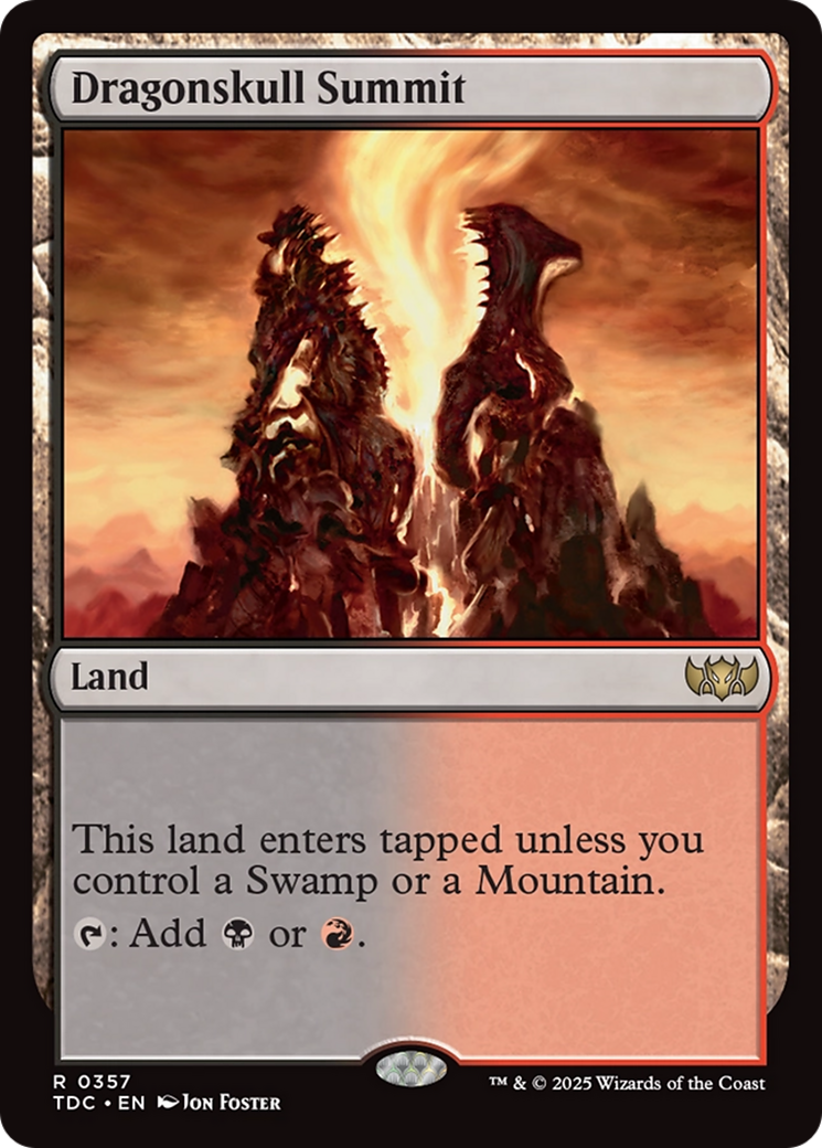 Dragonskull Summit [Tarkir: Dragonstorm Commander] | Gamers Paradise