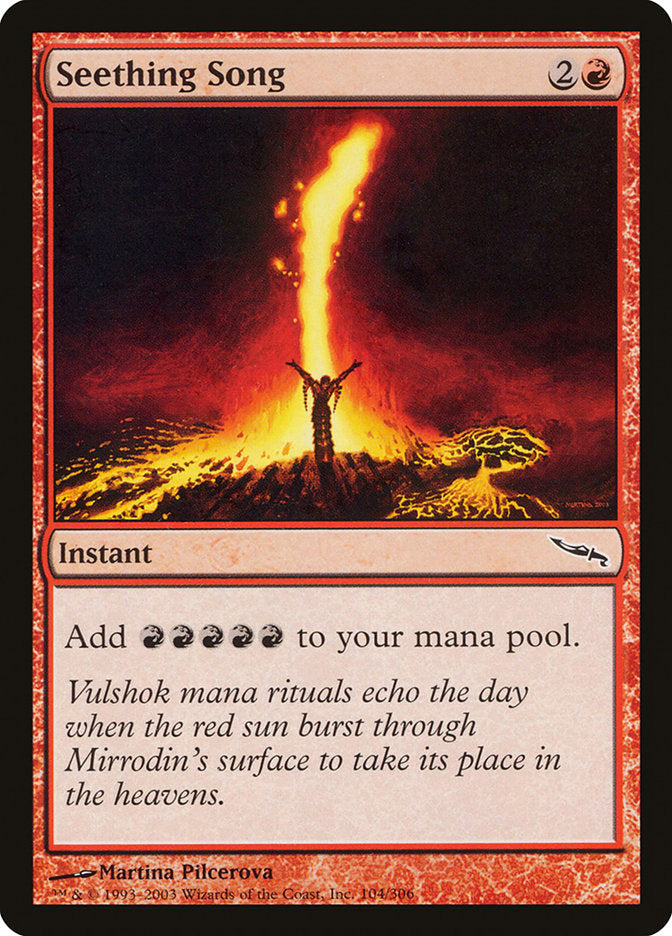 Seething Song [Mirrodin] | Gamers Paradise