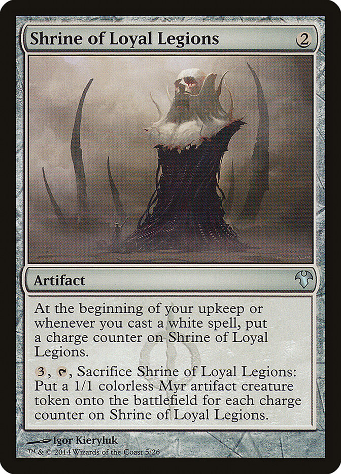 Shrine of Loyal Legions [Modern Event Deck 2014] | Gamers Paradise