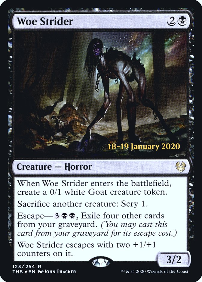 Woe Strider [Theros Beyond Death Prerelease Promos] | Gamers Paradise