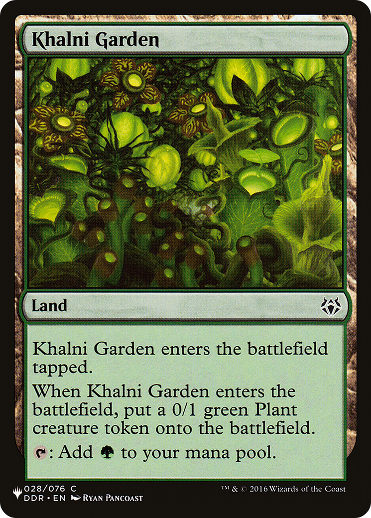 Khalni Garden [The List Reprints] | Gamers Paradise