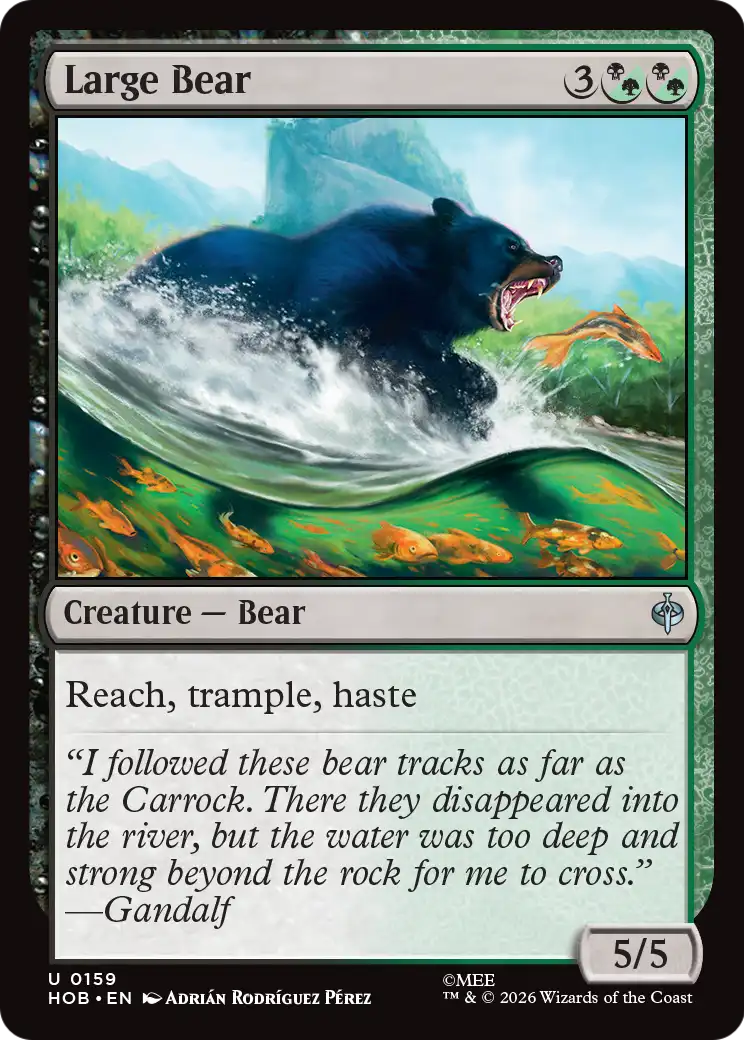 Large Bear [The Hobbit] | Gamers Paradise