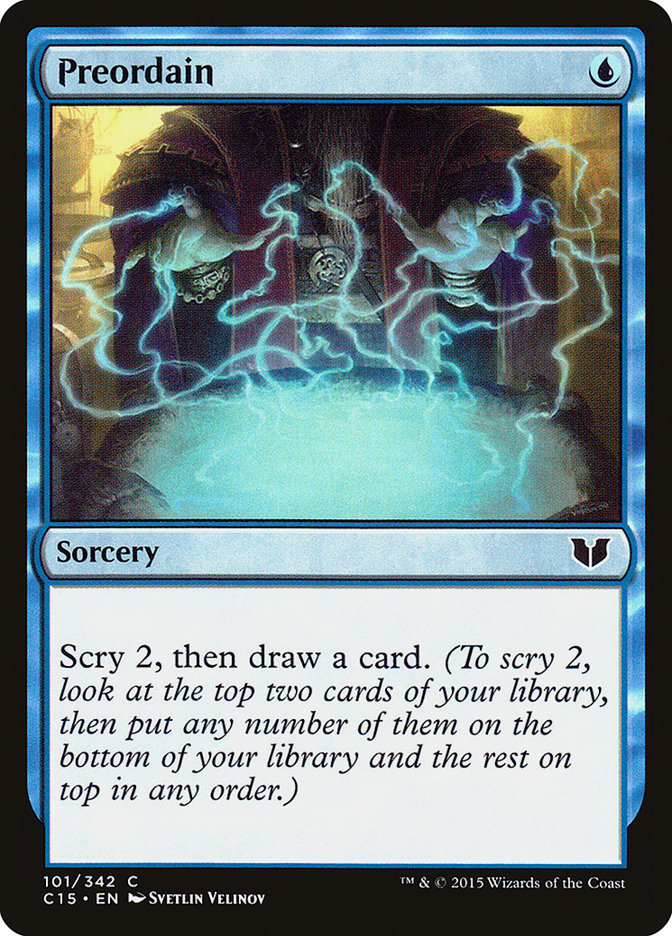 Preordain [Commander 2015] | Gamers Paradise