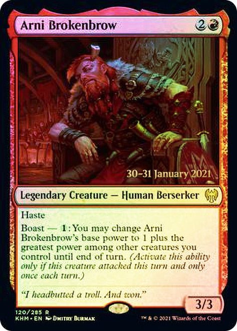 Arni Brokenbrow [Kaldheim Prerelease Promos] | Gamers Paradise