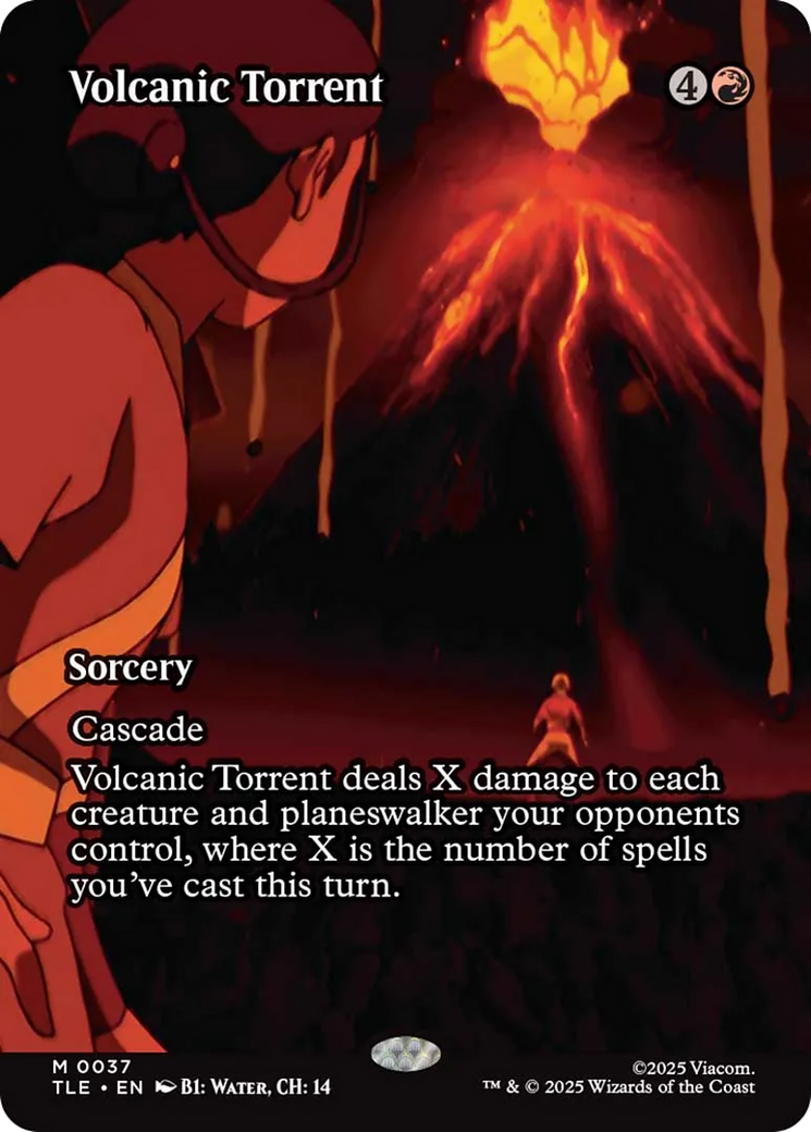 Volcanic Torrent (Borderless) [Avatar: The Last Airbender: Eternal-Legal] | Gamers Paradise