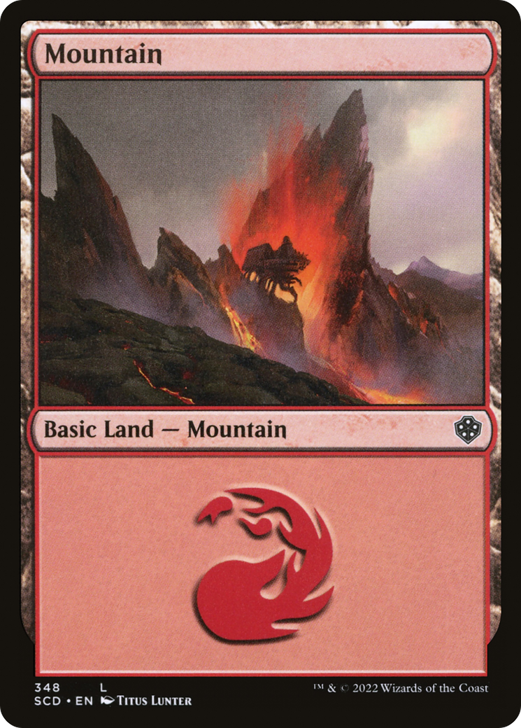 Mountain (348) [Starter Commander Decks] | Gamers Paradise