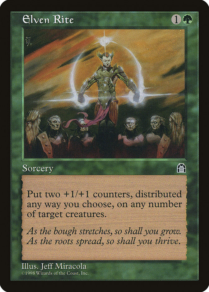 Elven Rite [Stronghold] | Gamers Paradise