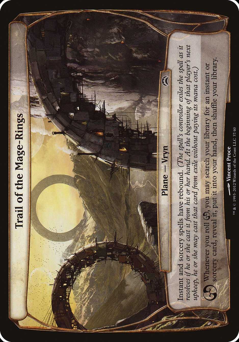 Trail of the Mage-Rings (Planes) [Planechase 2012 Planes] | Gamers Paradise