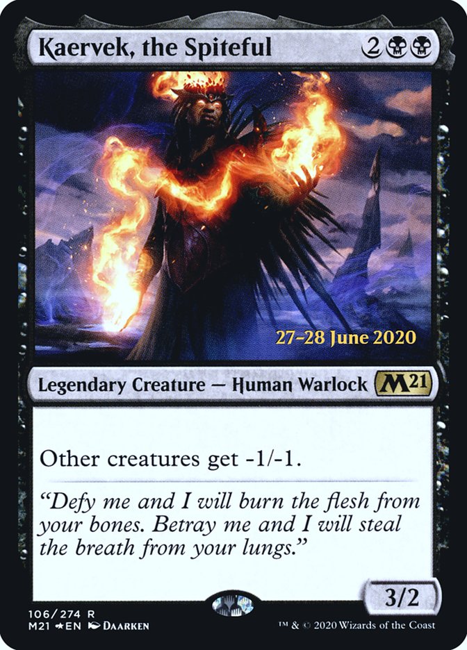 Kaervek, the Spiteful [Core Set 2021 Prerelease Promos] | Gamers Paradise