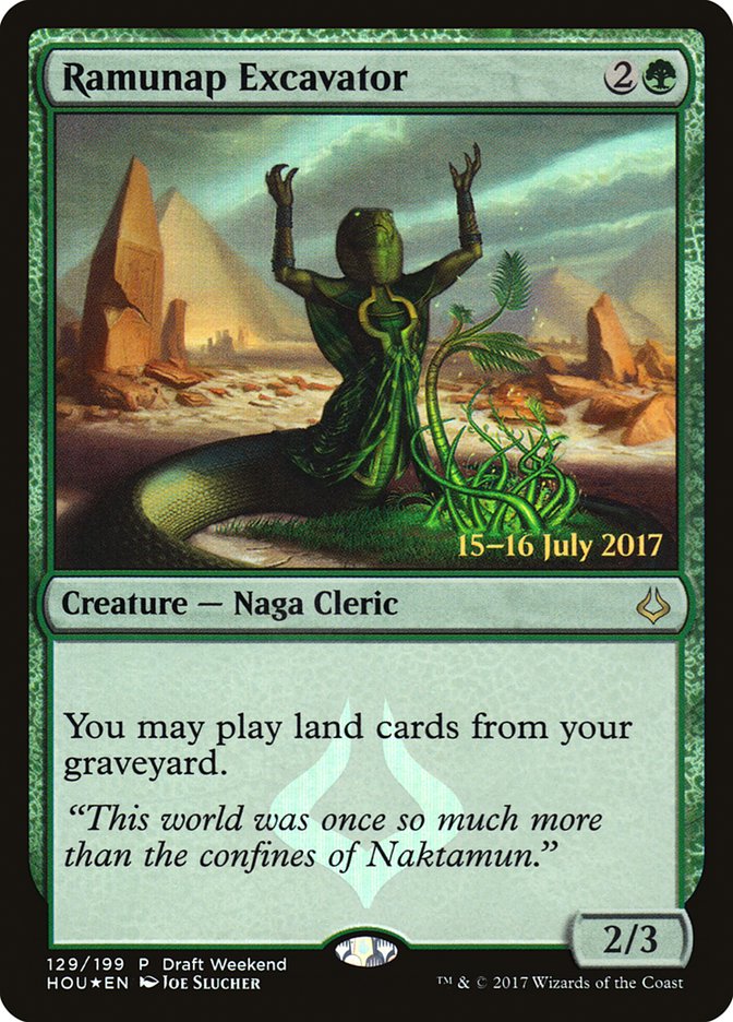 Ramunap Excavator (Draft Weekend) [Hour of Devastation Promos] | Gamers Paradise