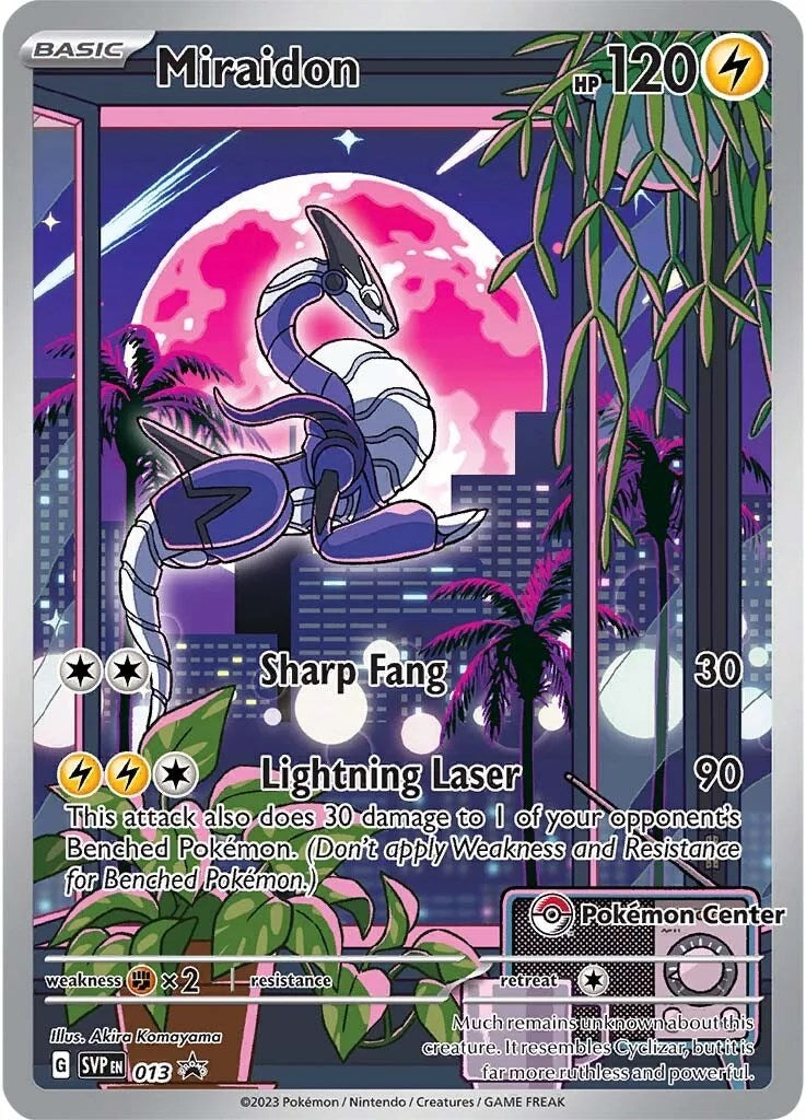 Miraidon (013) (Pokemon Center Exclusive) [Scarlet & Violet: Black Star Promos] | Gamers Paradise