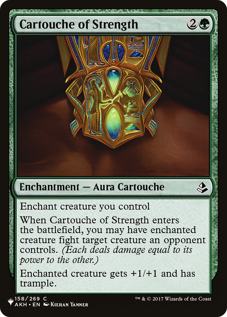 Cartouche of Strength [The List Reprints] | Gamers Paradise