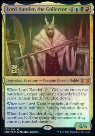 Lord Xander, the Collector [Streets of New Capenna Prerelease Promos] | Gamers Paradise