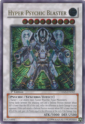 Hyper Psychic Blaster [CRMS-EN042] Ultimate Rare | Gamers Paradise