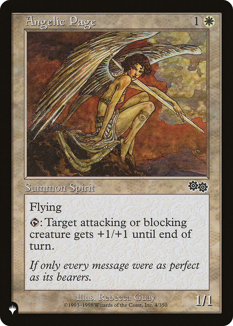 Angelic Page [The List Reprints] | Gamers Paradise