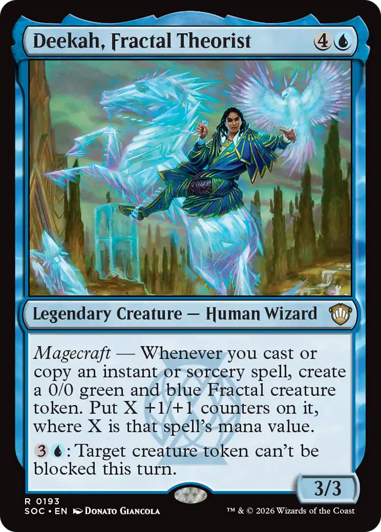 Deekah, Fractal Theorist [Secrets of Strixhaven Commander] | Gamers Paradise