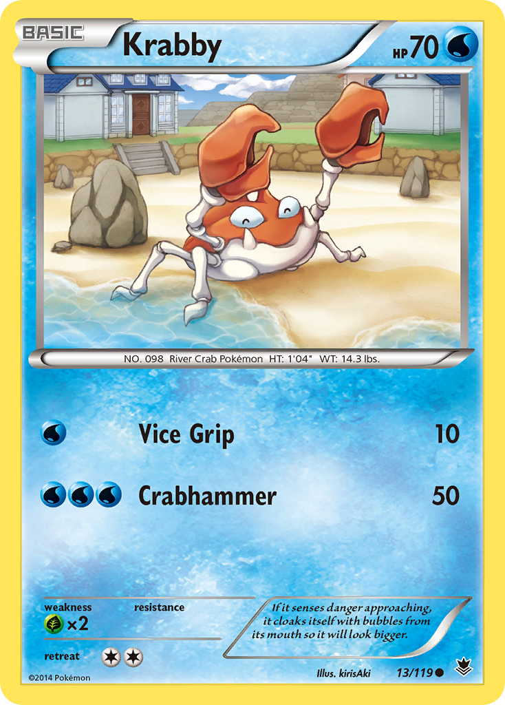 Krabby (13/119) [XY: Phantom Forces] | Gamers Paradise