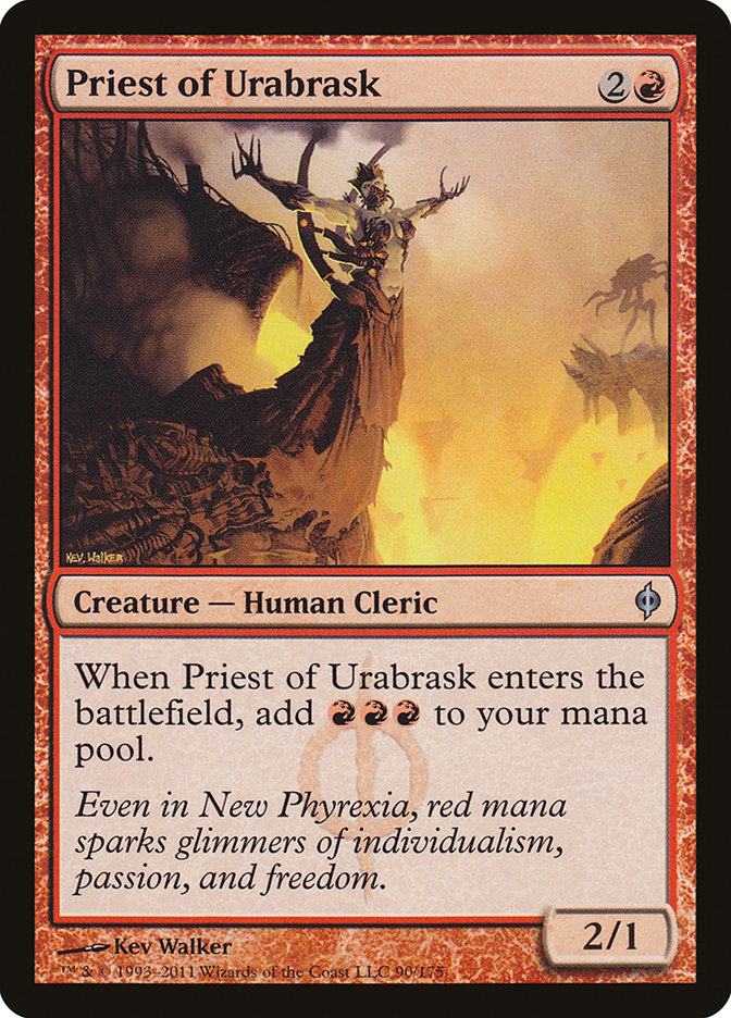 Priest of Urabrask [New Phyrexia] | Gamers Paradise