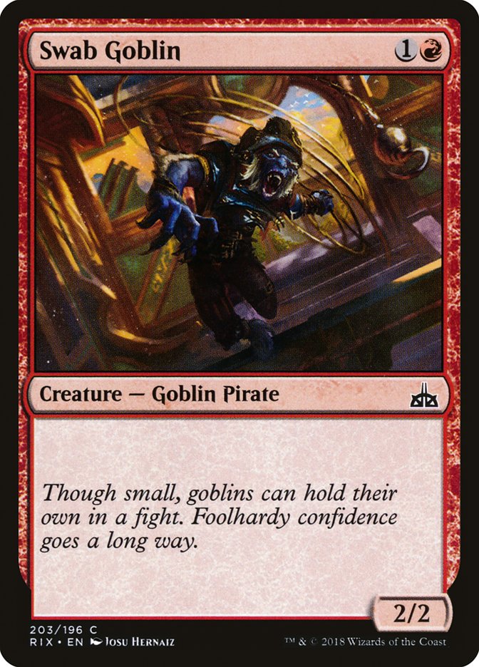 Swab Goblin [Rivals of Ixalan] | Gamers Paradise