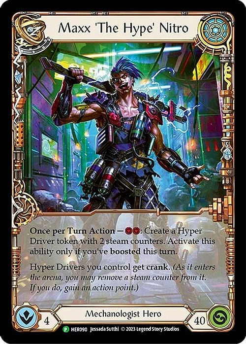 Maxx 'The Hype' Nitro [HER090] (Promo)  Cold Foil | Gamers Paradise