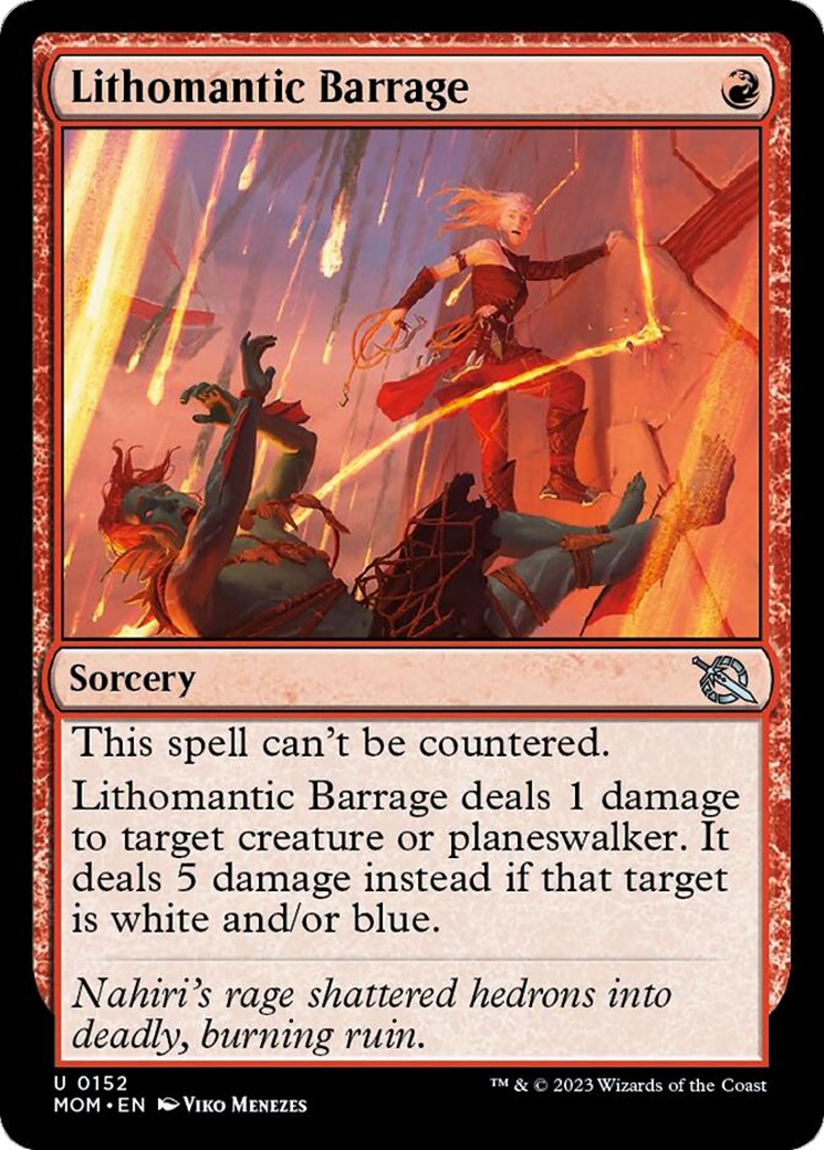 Lithomantic Barrage [March of the Machine] | Gamers Paradise