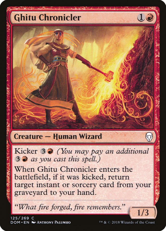 Ghitu Chronicler [Dominaria] | Gamers Paradise