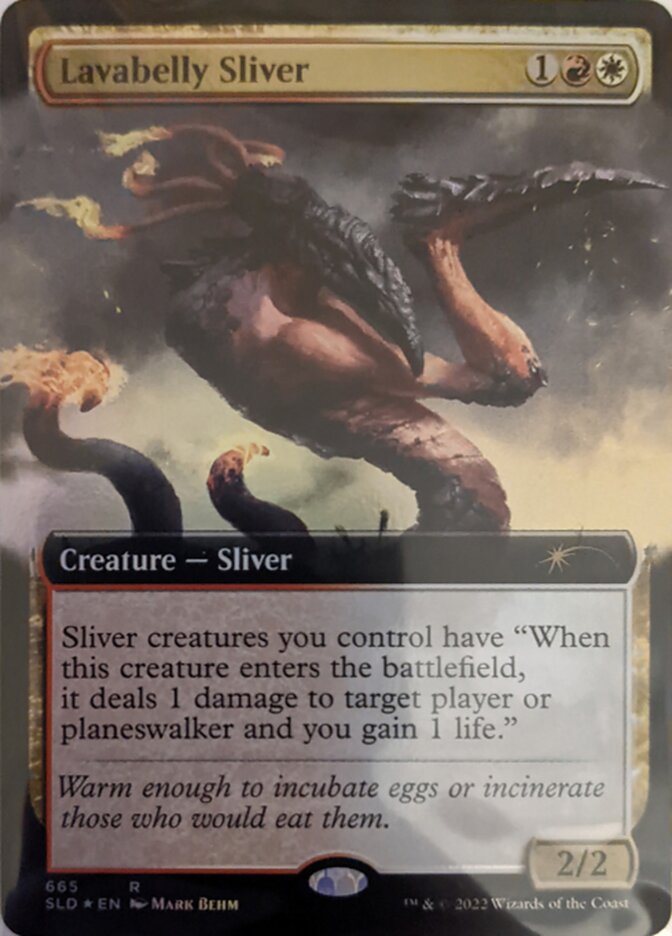 Lavabelly Sliver (Extended Art) [Secret Lair Drop Promos] | Gamers Paradise