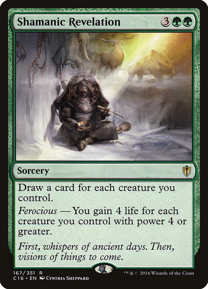Shamanic Revelation [Commander 2016] | Gamers Paradise