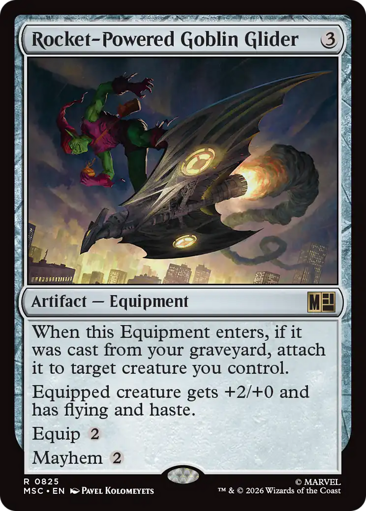 Rocket-Powered Goblin Glider [Marvel Super Heroes Commander] | Gamers Paradise