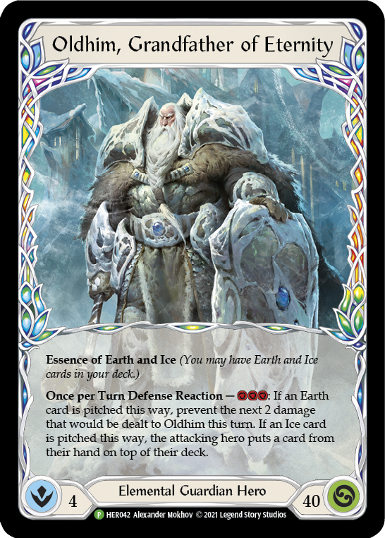 Oldhim, Grandfather of Eternity [HER042] (Promo)  Cold Foil | Gamers Paradise