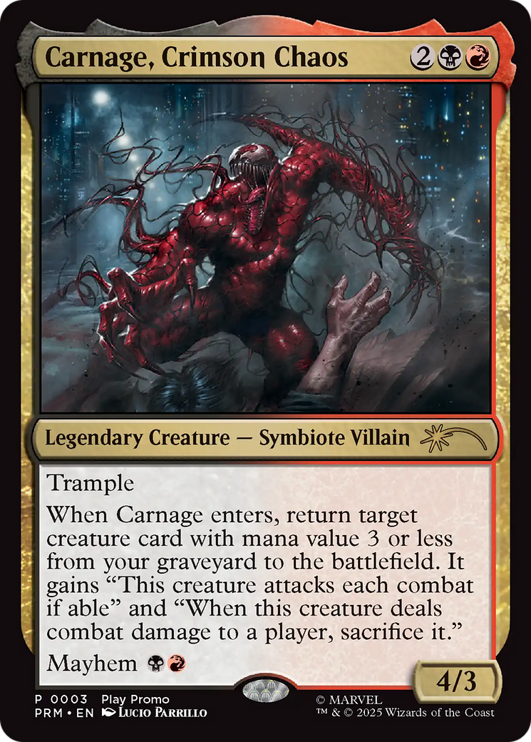 Carnage, Crimson Chaos [Wizards Play Network 2025] | Gamers Paradise