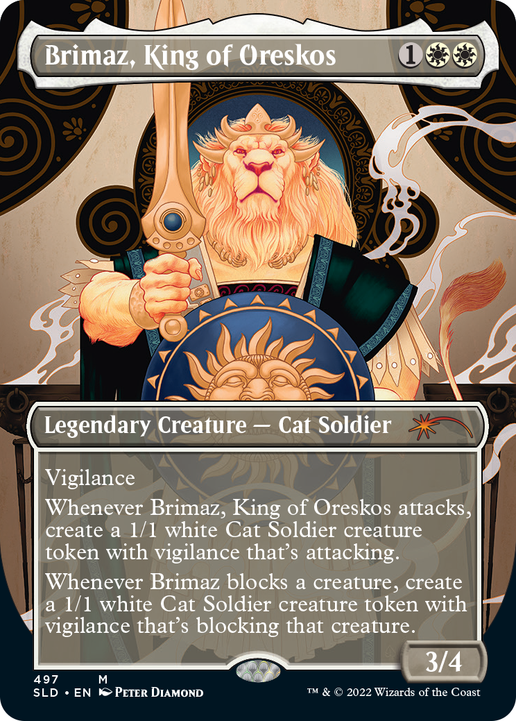 Brimaz, King of Oreskos (Borderless) [Secret Lair Drop Series] | Gamers Paradise