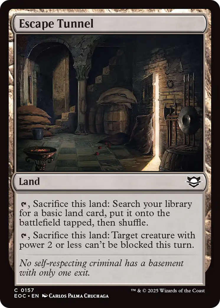 Escape Tunnel [Edge of Eternities Commander] | Gamers Paradise